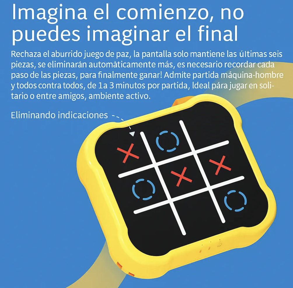 Juego Electrónico Triki 4 En 1